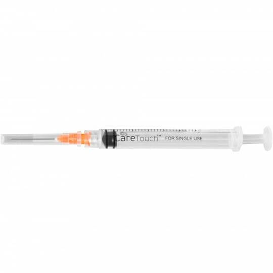 Packs of 10- 3 CC Syringe with 23 gauge 1 in’ injection needle Syringe