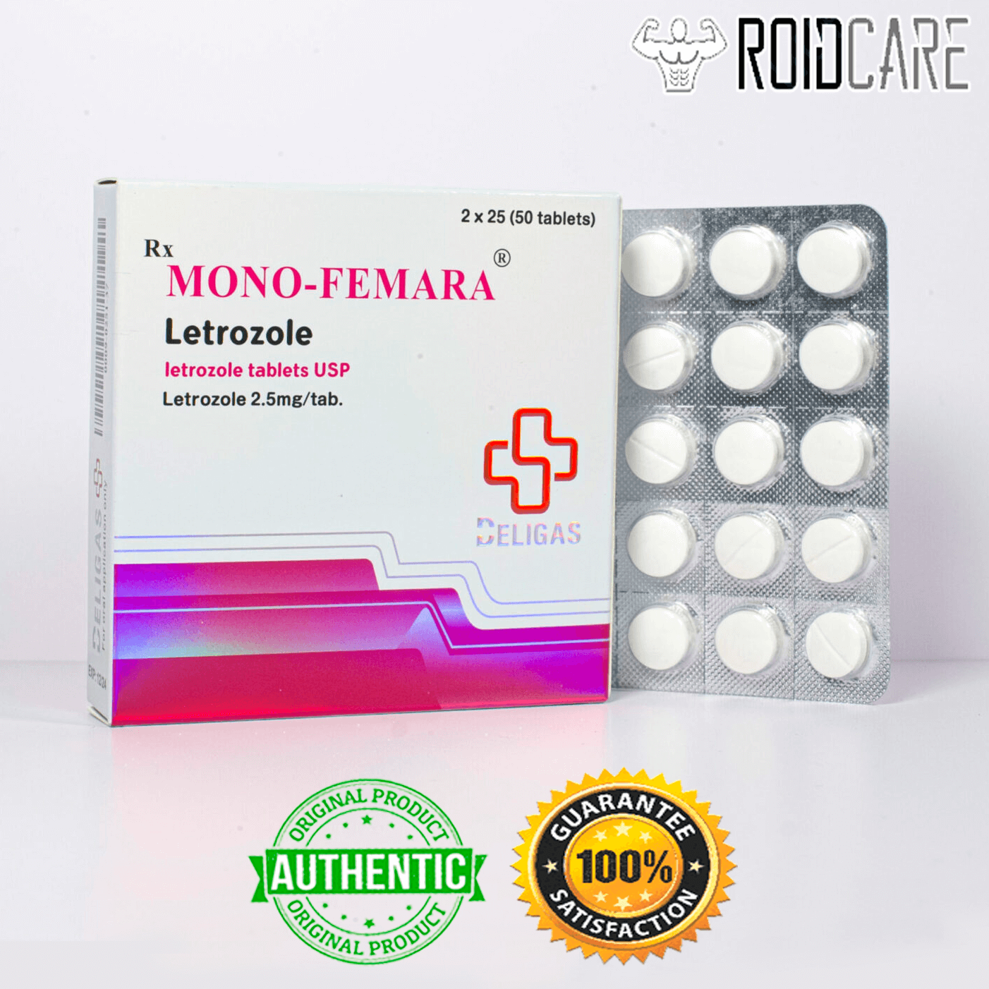 Letrozole 2.5mg - Anti-estrogen, Decreases Fat Build-up Letrozole 2.5mg - Anti-estrogen, Decreases Fat Build-up