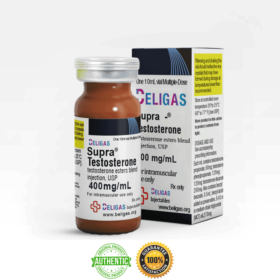 Supra Testosterone 400mg/ml - Incrеasеd Strеngth Supra-Testosterone-400mg