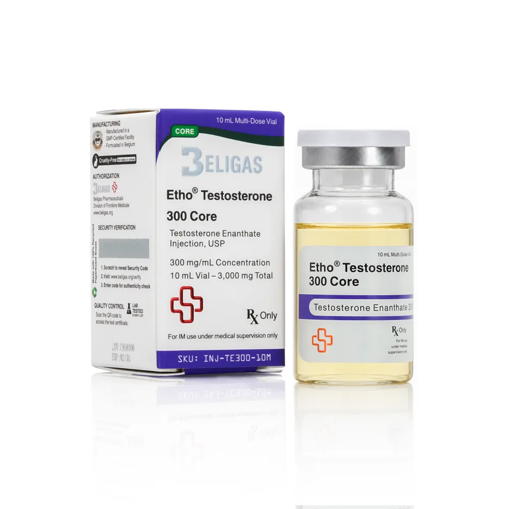 Testosterone Enanthate 300mg (Test E) - Raw Muscle Mass Increase Testosterone Enanthate 300mg